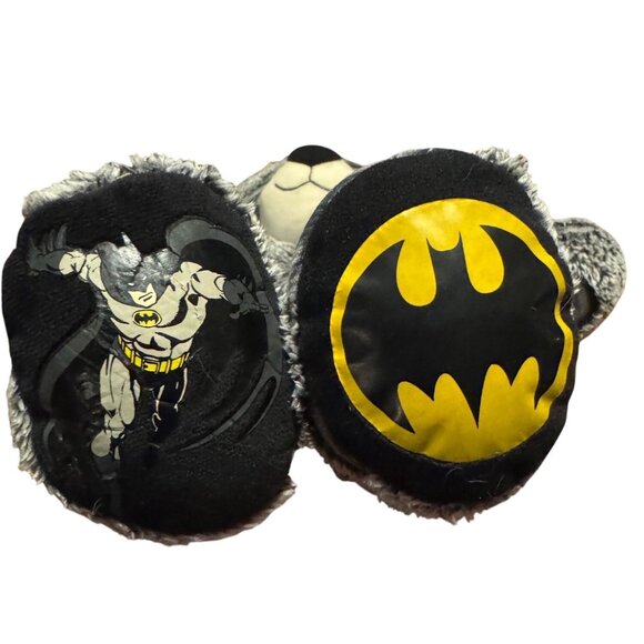 Batman Build-A-Bear Plush Stuffed Gray Black Bat Emblem Design 18" Collectible - Picture 4 of 9